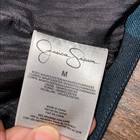 Jessica Simpson plaid blazer - Picture 7 of 7